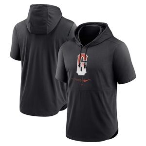 San Francisco Giants Nike City Connect Performance Short Sleeve Pullover Hoodie
